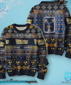 Back To The Future 88mph Ugly Christmas Sweater FtJ0MLd