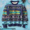 Back To The Future Pixel Ugly Christmas Sweater-a 98uQGDL