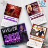 Barry Manilow Wall Calendar 2026 NITeYBt