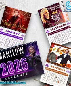 Barry Manilow Wall Calendar 2026 NITeYBt