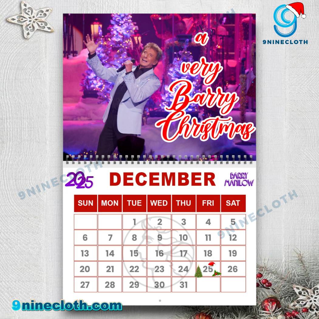 Barry Manilow Wall Calendar 2026-a V1R6roM