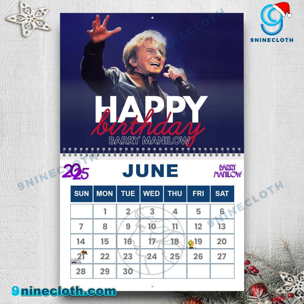 Barry Manilow Wall Calendar 2026-z UyzPT8R