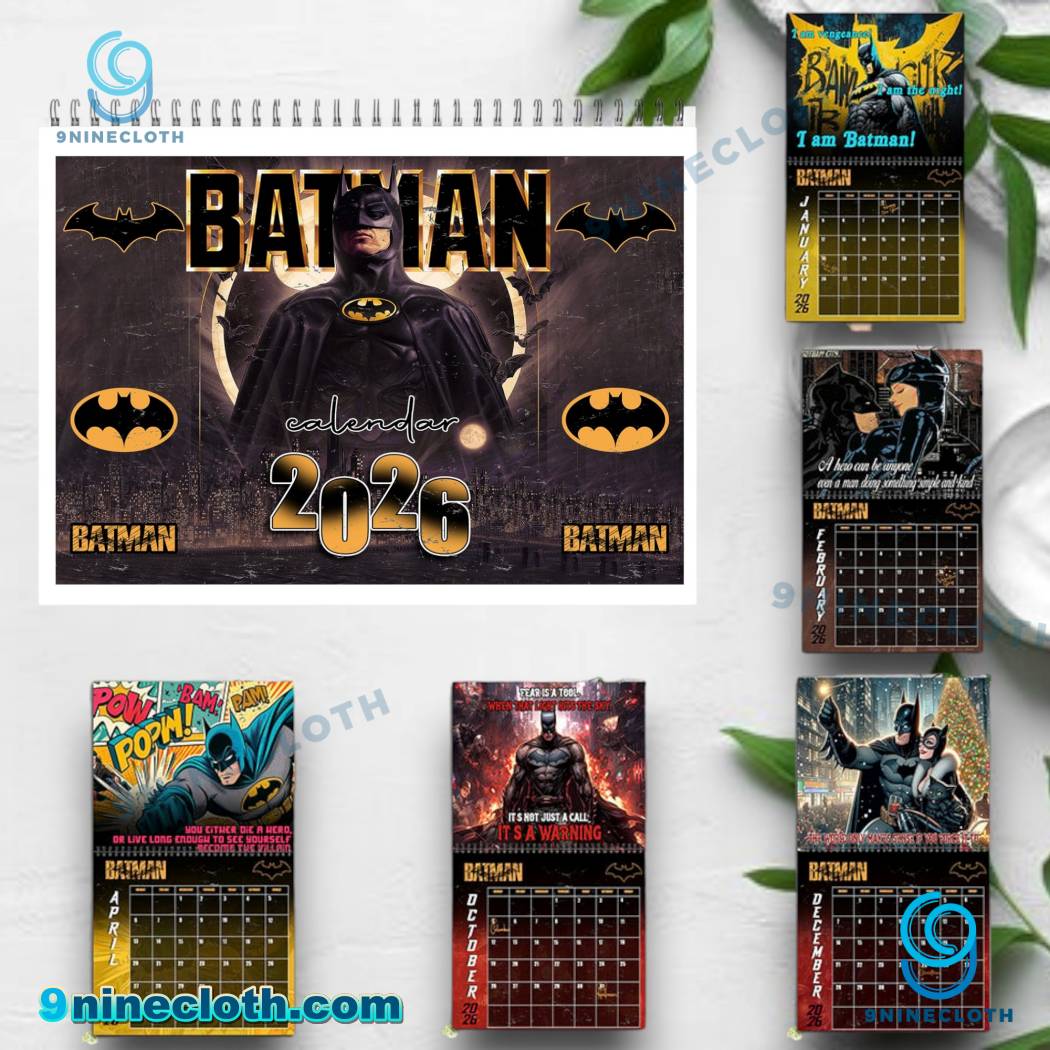 Batman Wall Calendar 2026-a L30i2k8