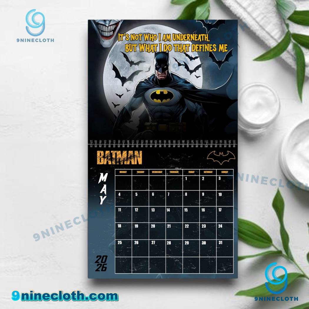 Batman Wall Calendar 2026-z ZtMoB2g