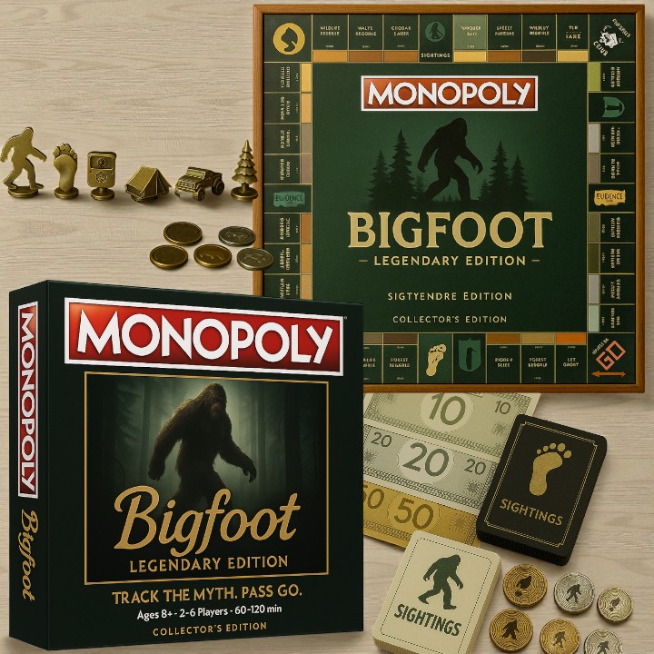 Bigfoot, Myth or Reality And What Happens When It Becomes A Board Game 521V4vG