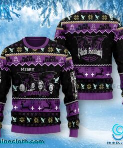 Black Sabbath Merry Sabbathmas Ugly Christmas Sweater l7R5qo0