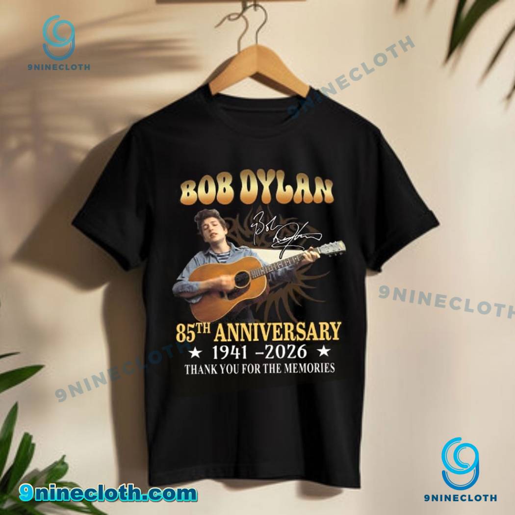 Bob Dylan 85th Anniversary 1941-2026 T-shirt dQh6mUk