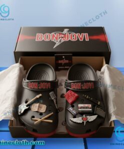 Bon Jovi Crocs With Charms SwpXA2U