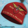 Bon Jovi Livin' On A Prayer Beanie Hat-a 9gGM670