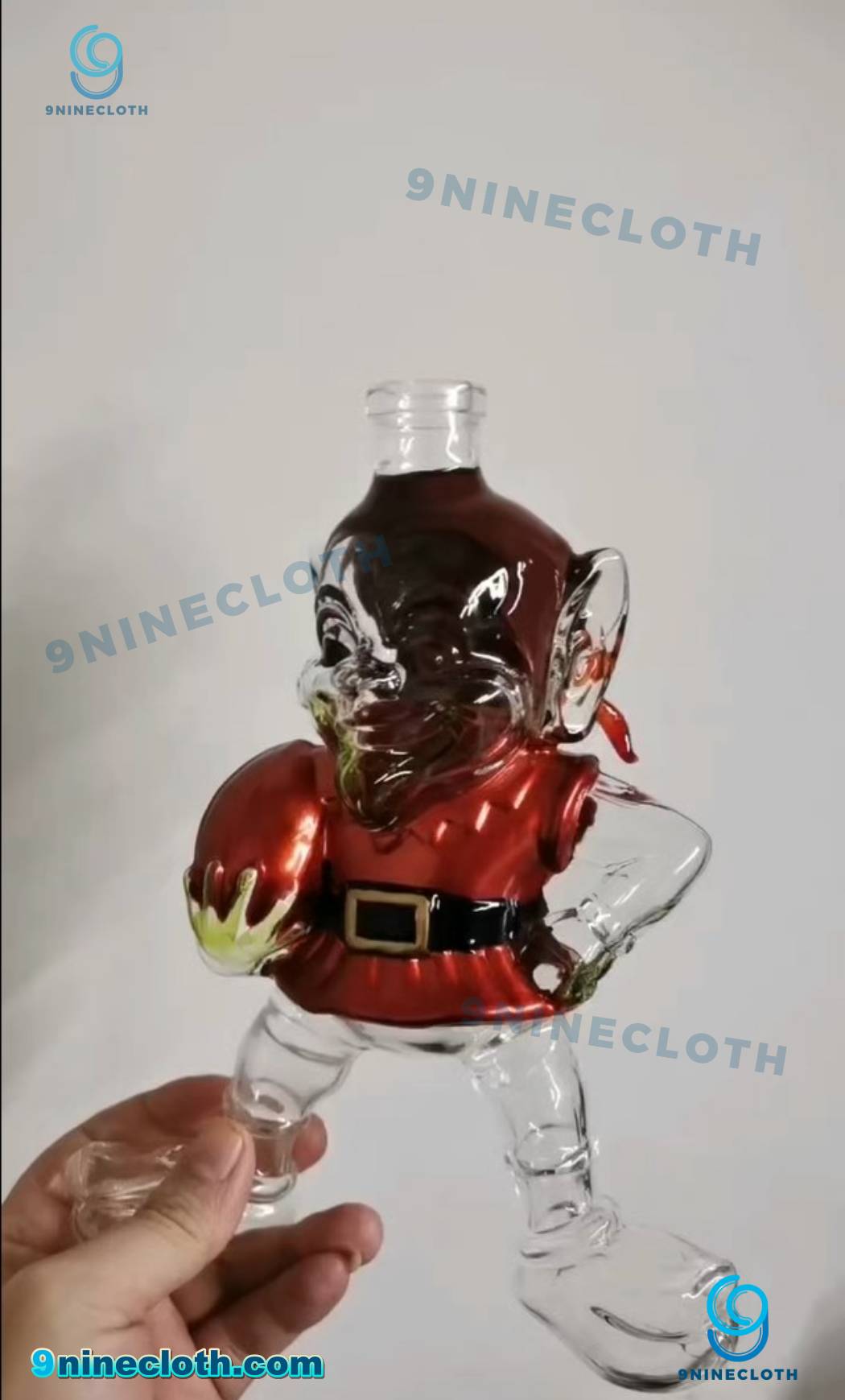 Brownie The Elf Cleveland Browns Mascot Custom Whiskey Bottle-z 4bGPR9X
