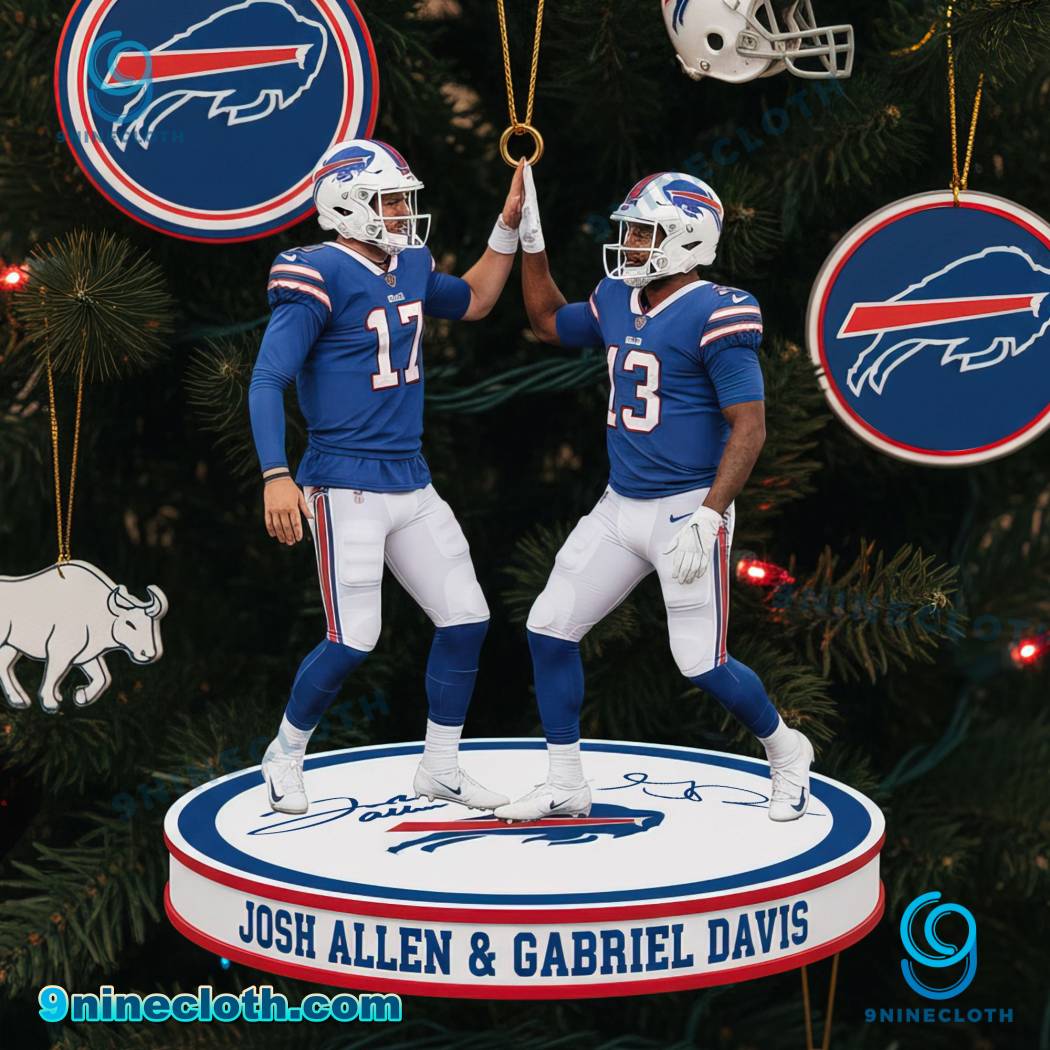 Buffalo Bills Legends High-five Ornament-b IaUoqw5