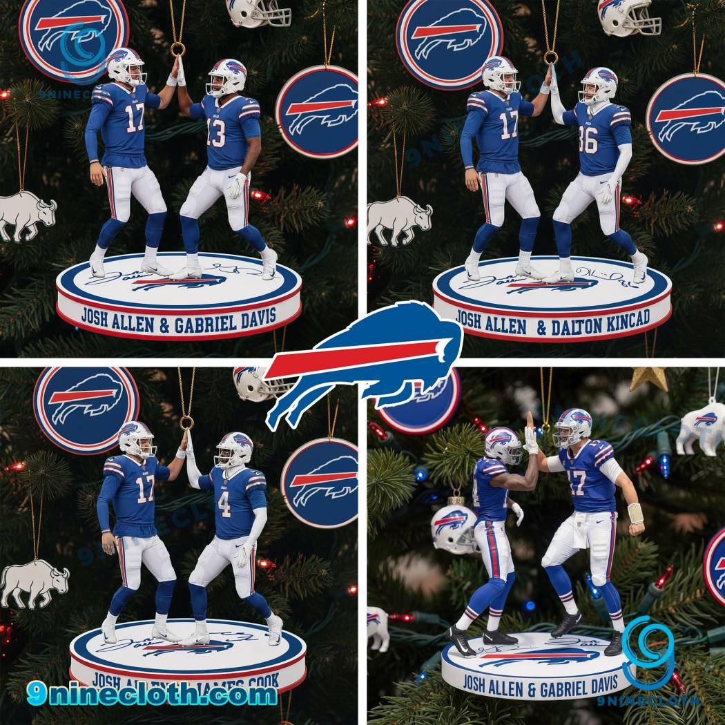 Buffalo Bills Legends High-five Ornament nIN7cKy