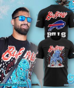 Buffalo Bills Team Cheering 2025 T-shirt 0rJX3CR