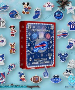 Buffalo Bills x Mickey Personalized Advent Calendar 2025 Tsudbzh