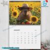 Capybara 2026 Wall Calendar-a VvmznxP