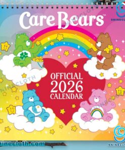 Care Bears 2026 Wall Calendar LoZJNXY