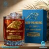 Carolina Panthers NFL Legacy Anniversary 2025 Whiskey Glass 7RjGAX5