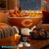 Chicago Bears Snoopy x NFL Football Team Snack Tray w5TWSBG
