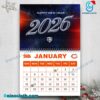 Chicago Bears Wall Calendar 2026-1-z dOHSyTE