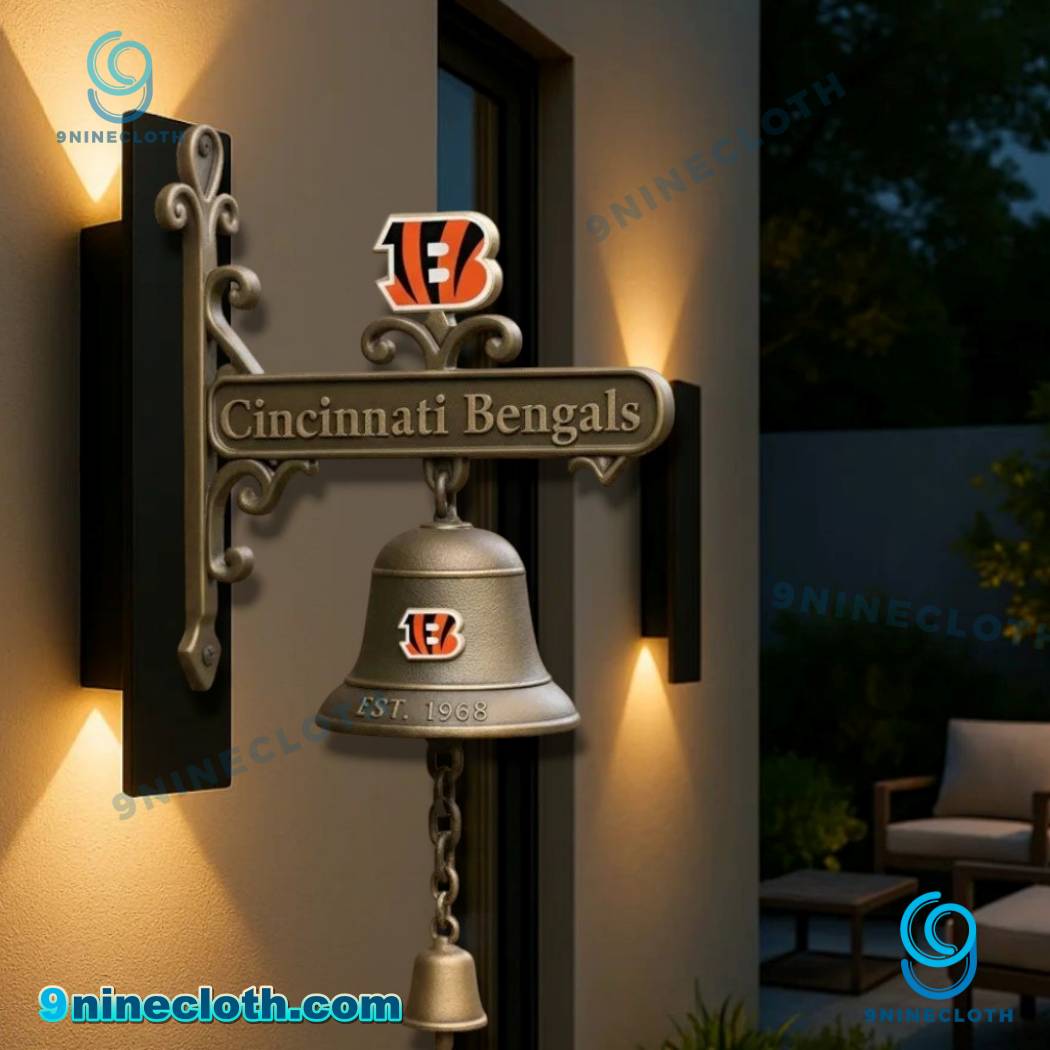 Cincinnati Bengals NFL Football Team Doorbell h02BGxC