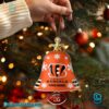 Cincinnati Bengals NFL Team Personalized Christmas Bell Ornament POJH2UZ