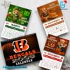 Cincinnati Bengals Wall Calendar 2026 FeshWt7