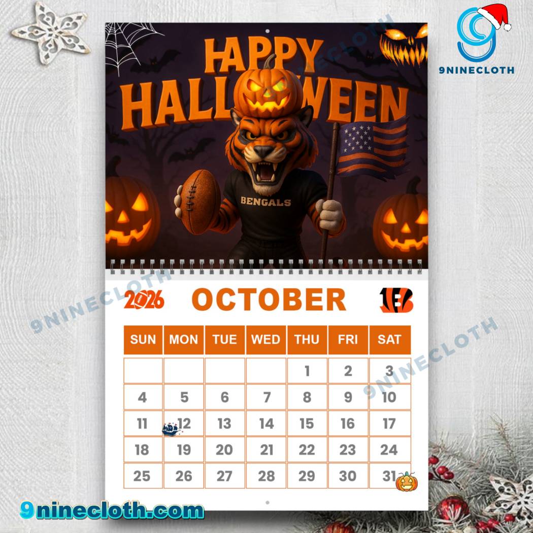 Cincinnati Bengals Wall Calendar 2026-x CPOT2kF
