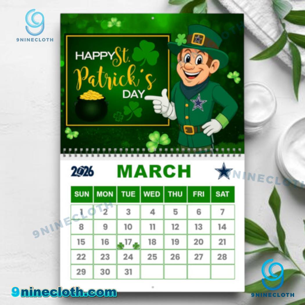 Dallas Cowboys 2026 Wall Calendar-1-c pgJV1Ge