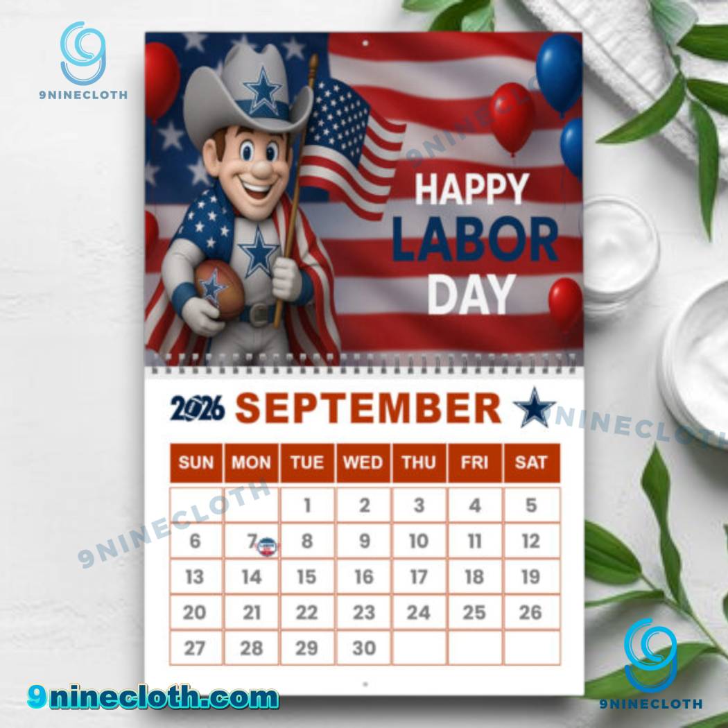 Dallas Cowboys 2026 Wall Calendar-x 6n2exIz