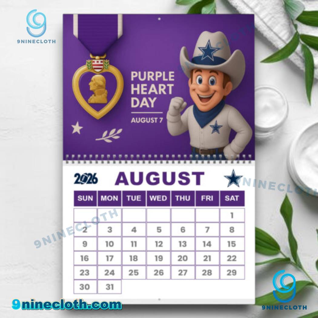 Dallas Cowboys 2026 Wall Calendar-y Ir34abU