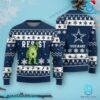 Dallas Cowboys Frog Resist Personalized Ugly Christmas Sweater 1LtvFVc