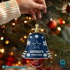 Dallas Cowboys NFL Team Personalized Christmas Bell Ornament M29PycH