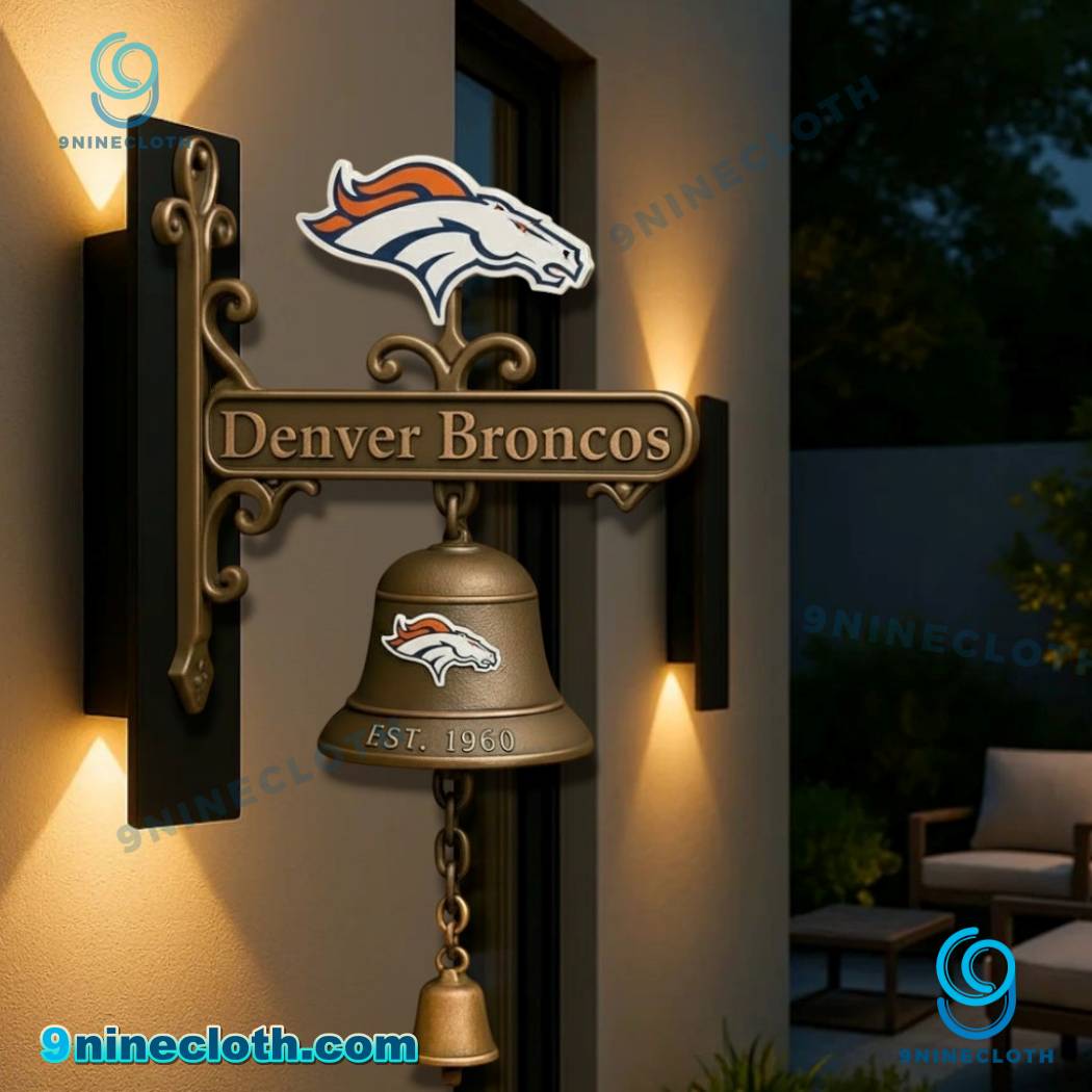 Denver Broncos NFL Football Team Doorbell Z5gE4xu
