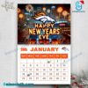 Denver Broncos Wall Calendar 2026-1-z ruiZN6C