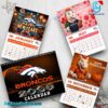 Denver Broncos Wall Calendar 2026 5m9EUHY