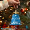 Detroit Lions NFL Team Personalized Christmas Bell Ornament LExoz6r