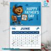 Detroit Lions Wall Calendar 2026-1-b lAPBeb2