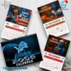 Detroit Lions Wall Calendar 2026 JCeFbtR