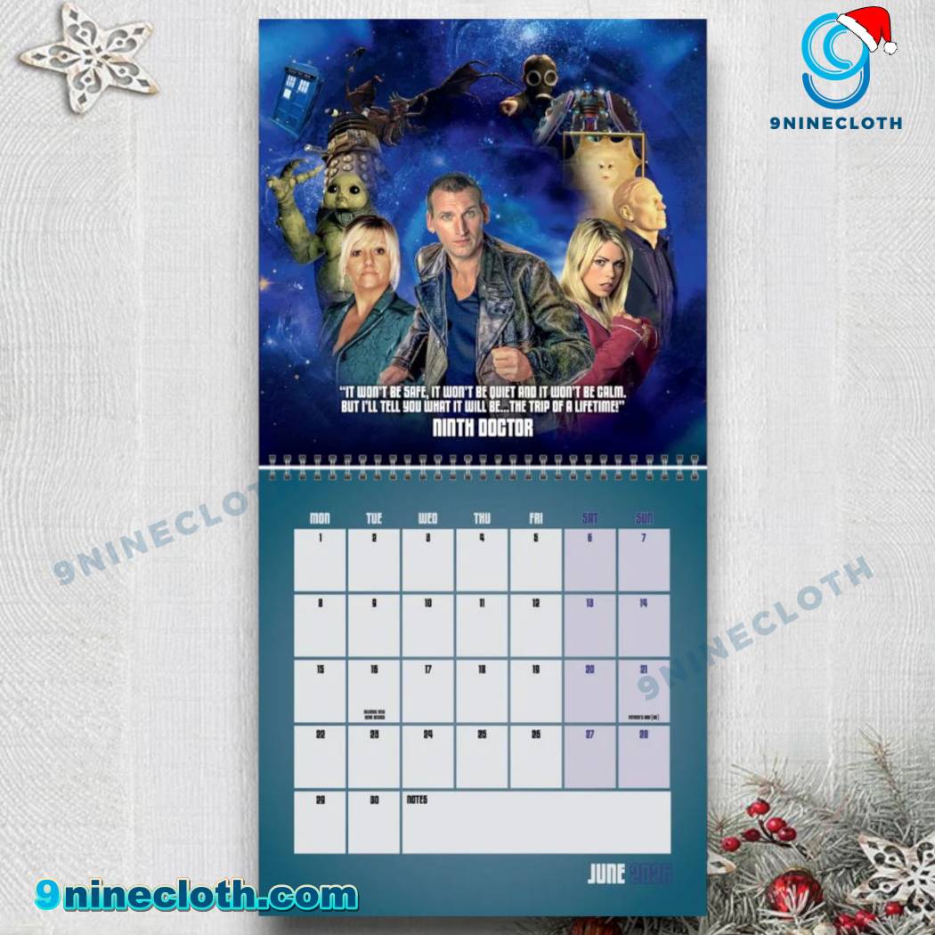 Doctor Who Wall Calendar 2026-b xSe0dq6