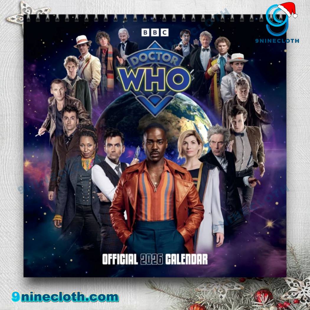 Doctor Who Wall Calendar 2026 0FPHa5y