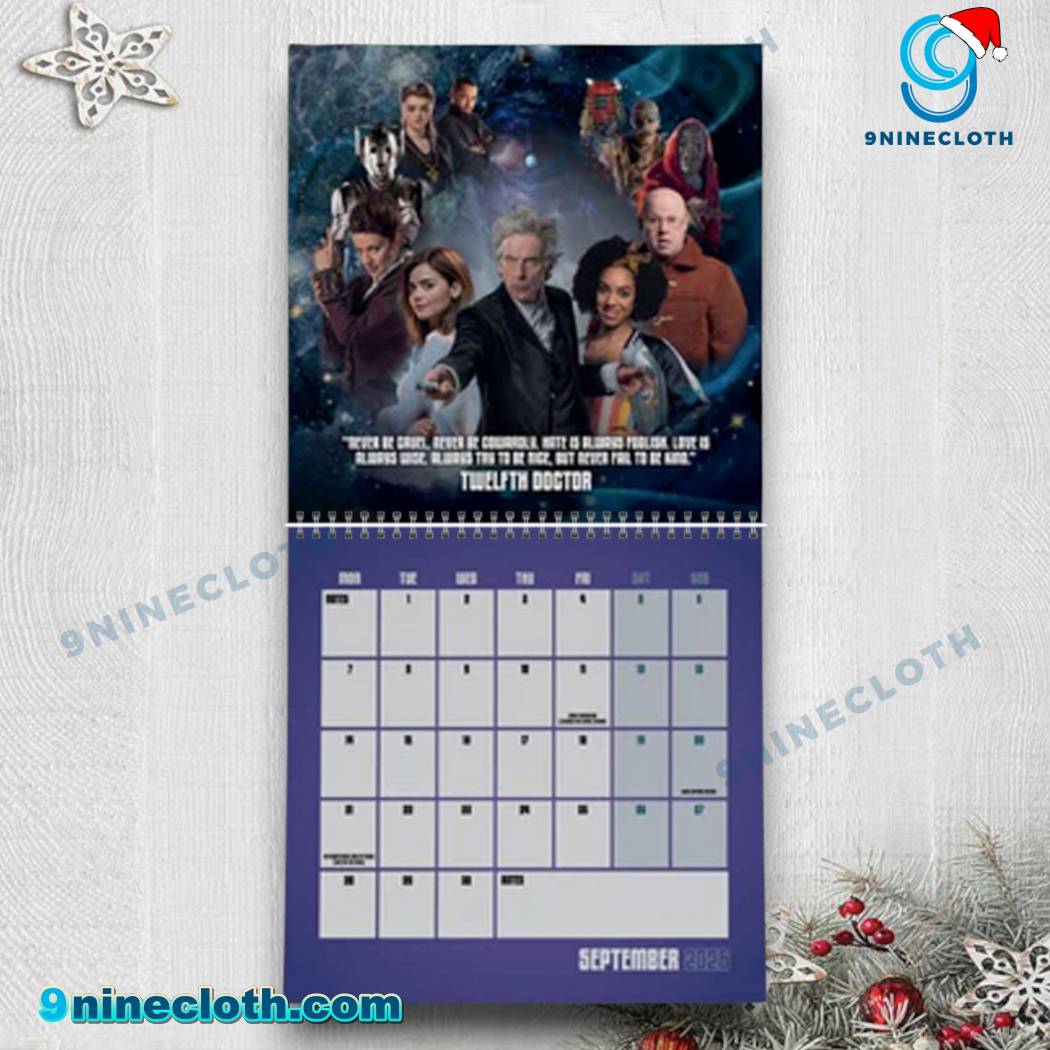 Doctor Who Wall Calendar 2026-y 0drpB5D