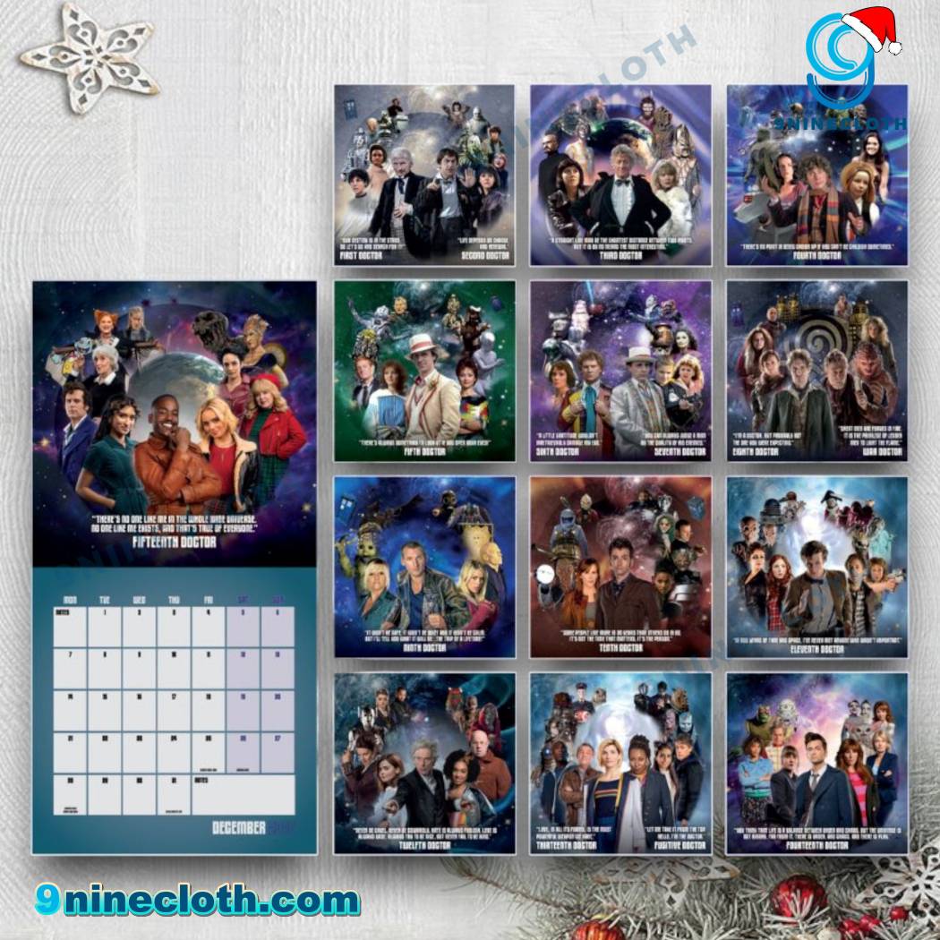 Doctor Who Wall Calendar 2026-z BtOSTVq