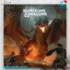 Dungeons & Dragons Wall Calendar 2026 2b641GD