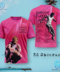 Ed Sheeran North American 2026 Tour Shirt 7NpfxAP