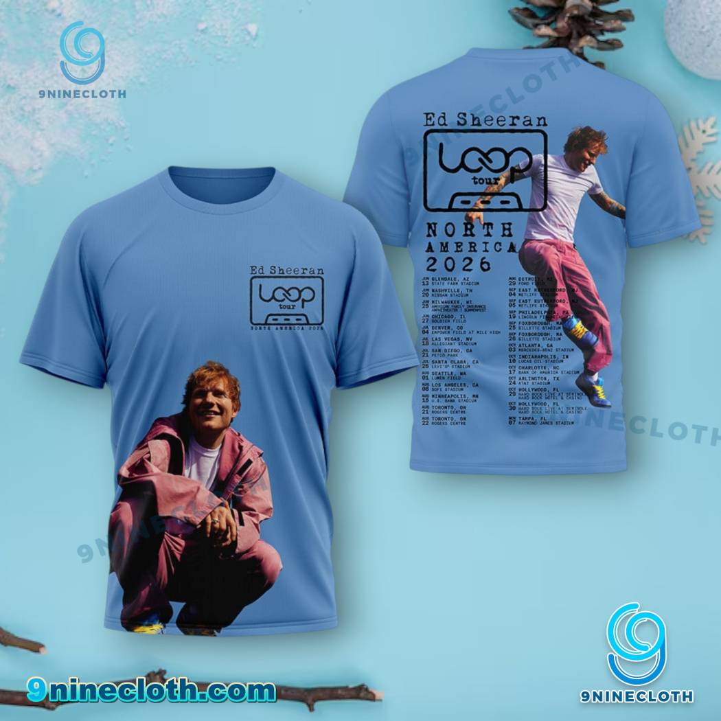 Ed Sheeran North American 2026 Tour Shirt-b cComrvE
