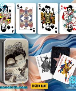 Elvis Presley Personalized Playing Cards With Tin Box fVetJ97