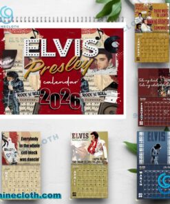 Elvis Presley Wall Calendar 2026 I6tOPvS