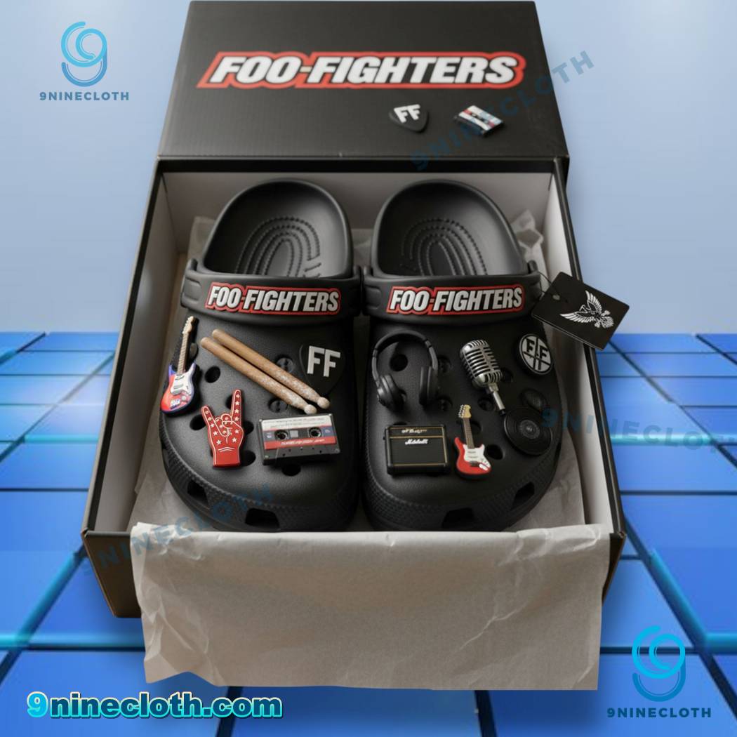 Foo Fighters Crocs With Charms LSH2qQd