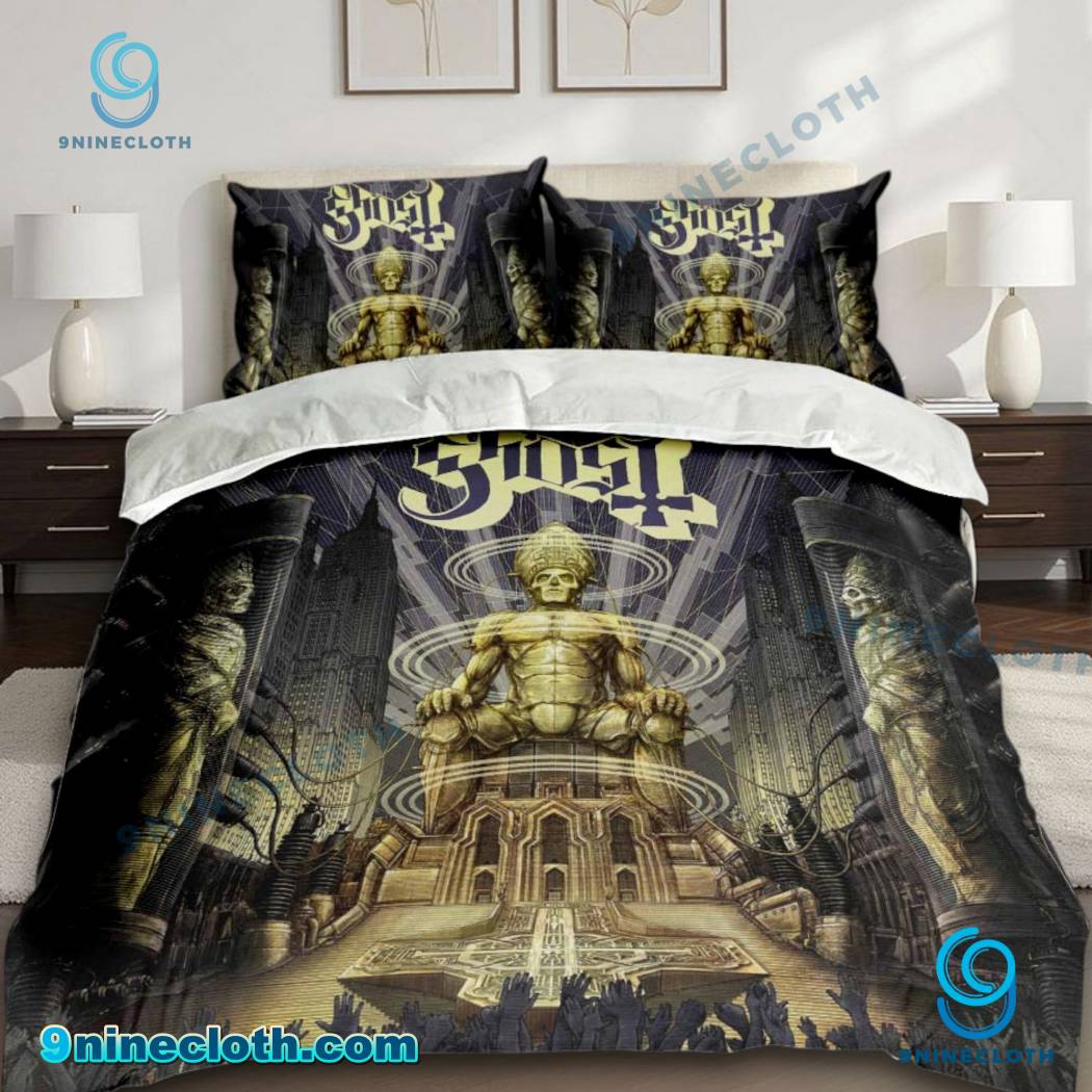 Ghost Band Ceremony And Devotion Album Cover Bedding Set 4WEYfk1