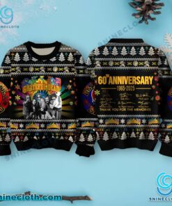 Grateful Dead 60th Anniversary Ugly Christmas Sweater zW09qmU